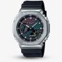 Casio Mens G-Shock Rainbow Brick Wall Dual Display Watch GM-2100RW-1AER