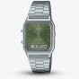 Casio AQ Green Dual Display Watch AQ-230A-3AMQYES