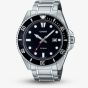 Casio Mens Diver Black & Silver Watch MDV-107D-1A1VEF