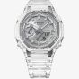 Casio Unisex G-Shock Metallic Silver Dual Display Watch GA-2100BM-7A8ER