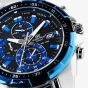 Casio Edifice Mens Blue & Black Chronograph Dial EFR-539D-1A2VUEF