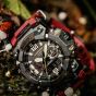 Casio G-Shock Mudmaster Red & Black Multi Function Watch GWG-B1000-1A4ER
