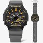 Casio Mens G-Shock Charles Darwin Foundation 2100 Series Black Solar Strap Watch GA-B2100DF-1AER