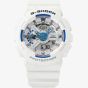 Casio Mens G-Shock Marvel Studios Fantastic Four White Dual Display Watch GA-110HDS-7AER