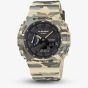 Casio Mens G-Shock 2100 Series Green Camo Strap Watch GA-2100CM-5AER