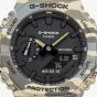 Casio Mens G-Shock 2100 Series Green Camo Strap Watch GA-2100CM-5AER