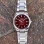 Casio Mens Edifice Automatic Red Dial Bracelet Watch EFK-200D-4AER