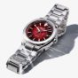 Casio Mens Edifice Automatic Red Dial Bracelet Watch EFK-200D-4AER