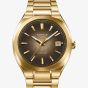 Casio Mens Edifice Automatic Brown Dial Bracelet Watch EFK-200DG-5AER
