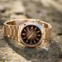 Casio Mens Edifice Automatic Brown Dial Bracelet Watch EFK-200DG-5AER