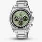 Casio Mens Edifice Classic Sports Car Chronograph Green Bracelet Watch EFB-730D-3AVUEF 