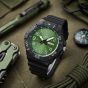 Casio Mens Green Face Series Day Date Watch MRW-210H-3BVEF