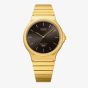 Casio Mens Gold Plated Black Dial Bracelet Watch MQ-24GA-1AEF