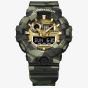 Casio Mens G-Shock Bold Camo Series Dual Display Strap Watch GA-700CMG-3AER