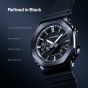 Casio Mens G-Steel Black Dual Display Strap Watch GM-2100LXB-1AER