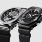 Casio Mens G-Steel Black Dual Display Strap Watch GM-2100LXB-1AER