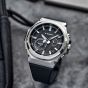Casio Mens G-Shock Black Chronograph Dial Plastic Strap Watch GST-B1000-1AER