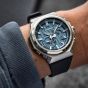 Casio Mens G-Shock Blue Chronograph Dial Plastic Strap Watch GST-B1000-2AEF