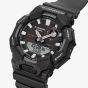 Casio Mens G-Shock Dual Display Black Plastic Strap Smart Watch GA-B010-1AER