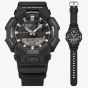 Casio Mens G-Shock Dual Display Black Plastic Strap Smart Watch GA-B010-1AER