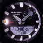 Casio Mens G-Shock Dual Display Green Plastic Strap Smart Watch GA-B010-3AER