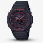 Casio G-Shock Black & Red Oblong Smartwatch GA-B2100BNR-1AER