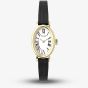Timex Ladies Cavatina Black Leather Strap Watch TW2W78300