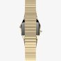 Timex Ladies T80 Teeny Tiny Gold Plated Digital Watch TW2Y46600