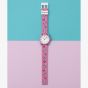 Timex Girls Time Teacher 30mm Pink Silicone Strap Watch TW2Y59700