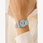 Timex Ladies Peanuts Snoopy Blue Flower Dial Watch TW2Y52600