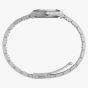 Timex Ladies Q Continental Mini 24mm Silver Bracelet Watch TW2Y68500