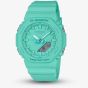 Casio G-Shock One Tone Turquoise Rubber Watch GMA-P2100-2AER