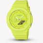 Casio G-Shock One Tone Neon Yellow Rubber Watch GA-2100-9A9ER