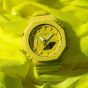 Casio G-Shock One Tone Neon Yellow Rubber Watch GA-2100-9A9ER