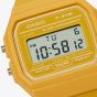 Casio Mustard Yellow Rubber Digital Watch F-91WC-9AEF