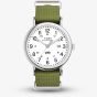 Timex Mens Weekender Green Fabric Watch TW2W8600