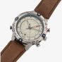 Timex Mens Tide Temp Compass Brown Watch T2N721