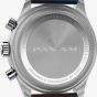 Timex Mens Fly Back Chronograph x Pan Am Leather Strap Watch TW2W97200