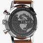 Timex Mens Marlin Chronograph Brown Leather Strap Watch TW2W99100