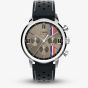 Timex Mens Marlin Chronograph Black Leather Strap Watch TW2W98900