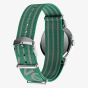 Timex Mens Weekender Green Fabric Strap Watch TW2Y08800