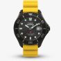Timex Mens Deepwater Meridian 200 Yellow Rubber Strap Watch TW2W81700