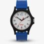 Timex Mens Main Street NASA Artemis Blue Rubber Strap Watch TW2Y13100
