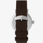 Timex Mens X Peanuts Thanksgiving Black Leather Strap Watch TW2W44300