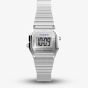 Timex Ladies T80 Teeny Tiny Silver Digital Watch TW2Y46500
