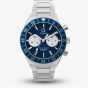 Timex Mens Q Continental Chronograph Blue Dial Watch TW2Y55900