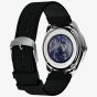 Timex x NASA Mens Q Space Black Leather Strap Watch TW2Y56800