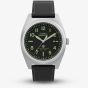 Timex Mens Expedition Capstone Black Leather Strap Watch TW2Y30700