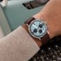 Timex Mens Marlin Blue Chronograph Leather Strap Watch TW2Y66600