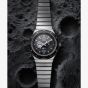 Timex x NASA Mens Q Space Black Bracelet Watch TW2Y56700